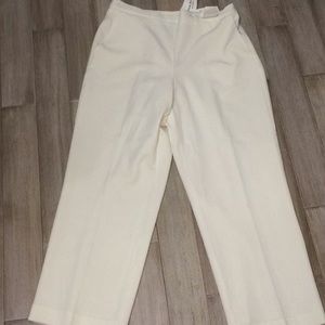 Alfred Dunner cream colored dress pants